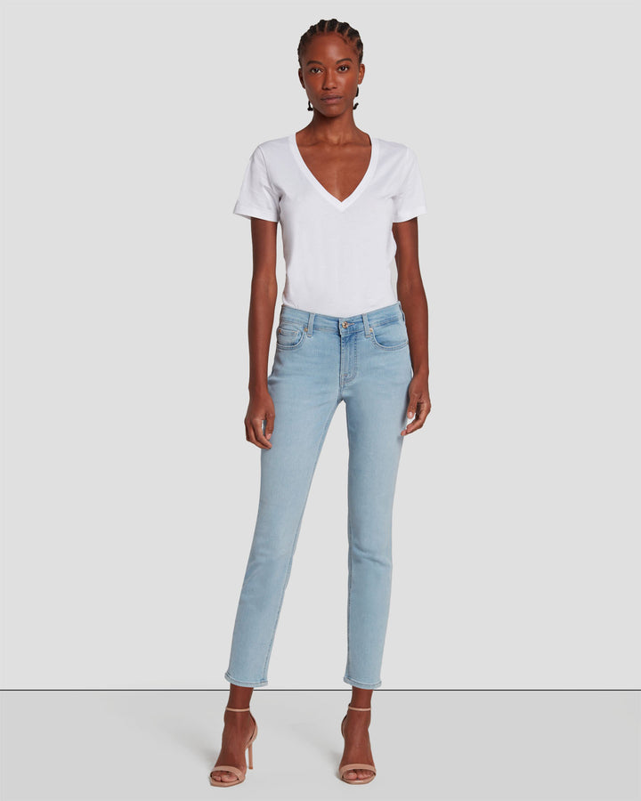 Ankle Jeans Seven High Waisted Skinny Jeans Slim Illusion High