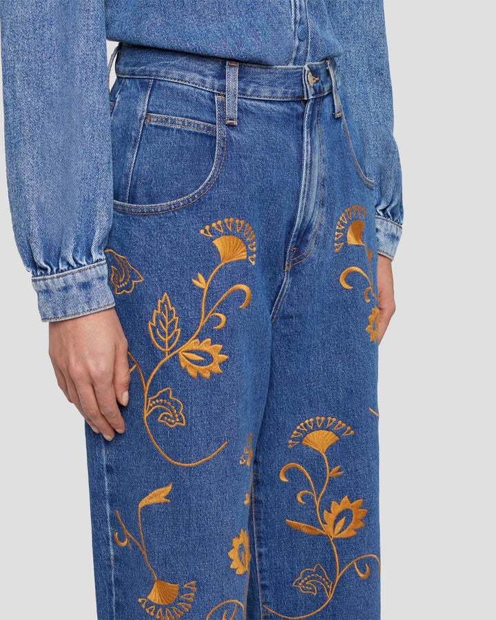 The Jennifer 90s Baggy Jean in Explorer