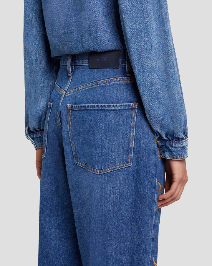 The Jennifer 90s Baggy Jean in Explorer