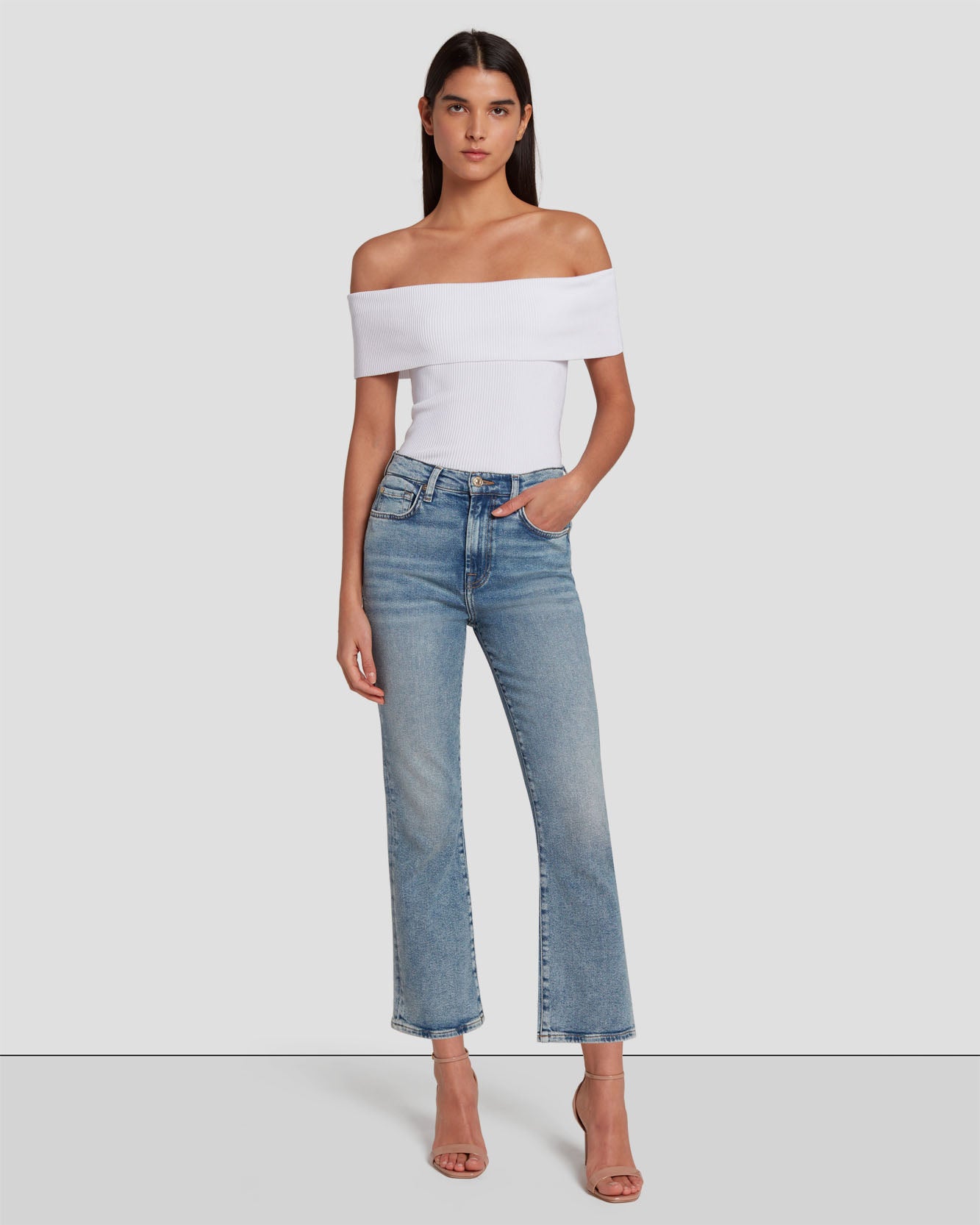 Women's Cropped Jeans - Denim for Women | 7 For All Mankind