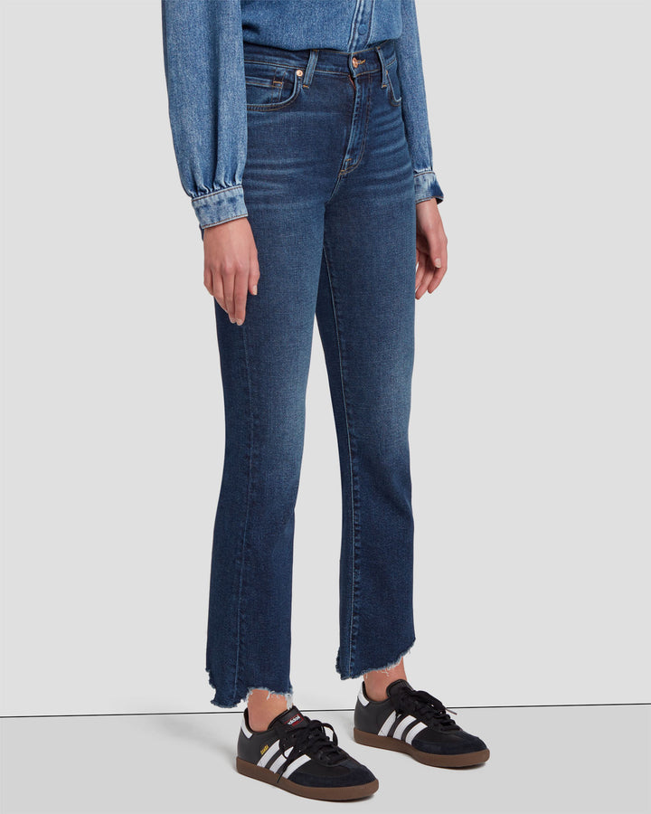 Luxe Vintage High Waist Slim Kick in Deep Soul | 7 For All Mankind