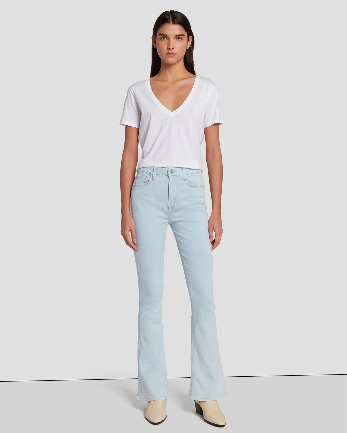 for all mankind Tailorless No Filter UHR Skinny Bootcut Jeans
