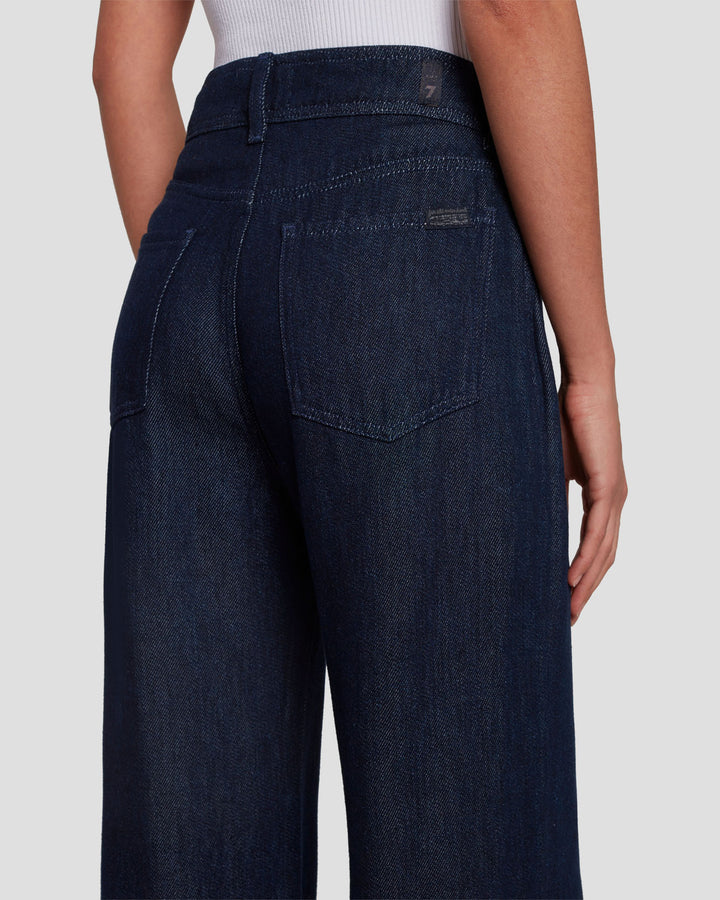 Tailorless Denim Lustre Dojo Trouser in Dark Rinse | 7 For