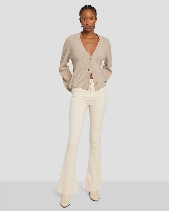 Tailorless Corduroy UHR Skinny Boot in Tapioca | 7 For All