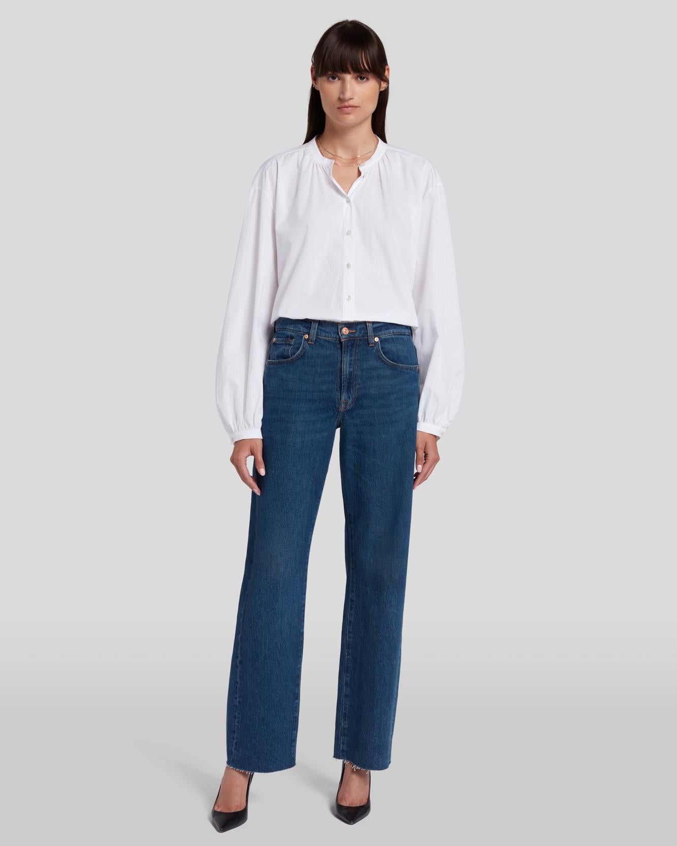 パンツ 7 FOR ALL MANKIND Women Straight Pants 7U219C12 BOO BLUE 30259857GQ_14_f.jpg?impolicy=