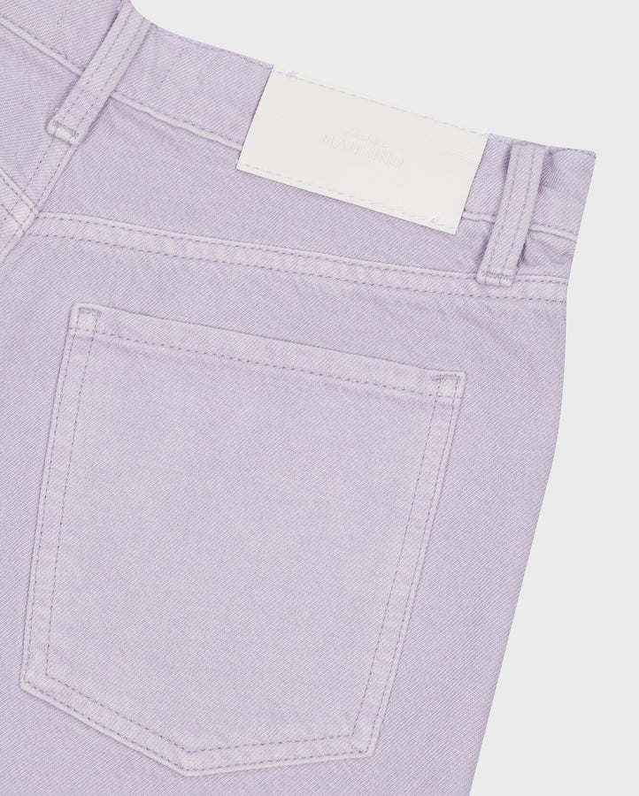 Easy Ruby Cut Off Short In Lavender | 7 For All Mankind