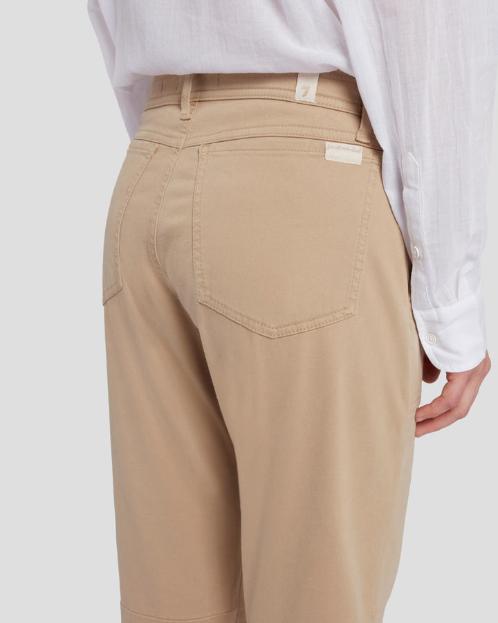 Darted Boyfriend Jogger in Sateen Safari | 7 For All Mankind