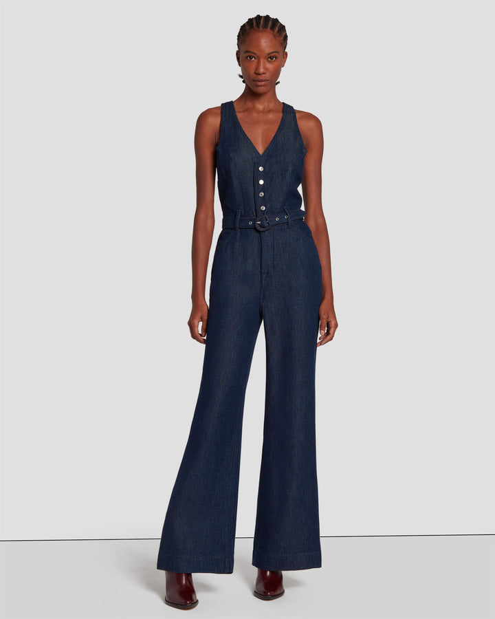 We the Free Marci Denim Jumpsuit curated on LTK