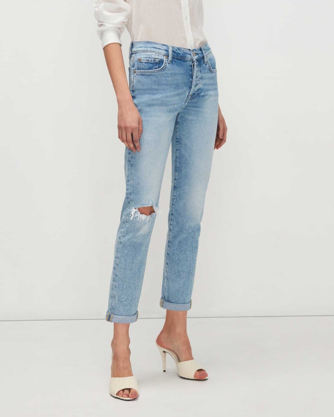 Luxe Vintage Josefina In Floral | 7 For All Mankind