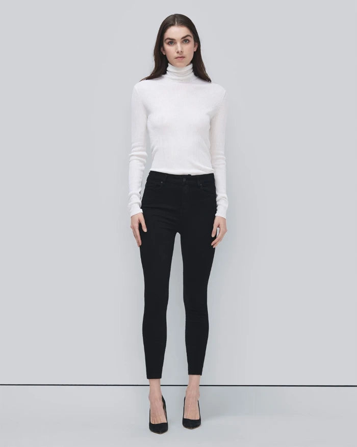 7 for all mankind 2024 b air ankle skinny black