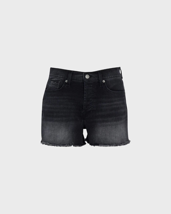 7 for all mankind black shorts hotsell