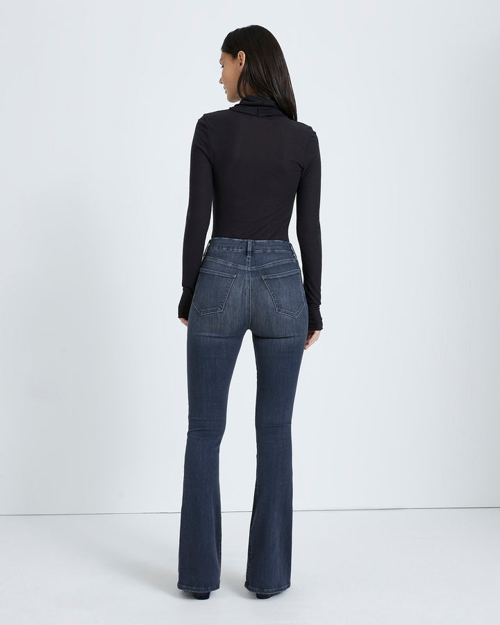 Shop 7 For All Mankind Coated Ultra-High-Rise Bootcut Jeans