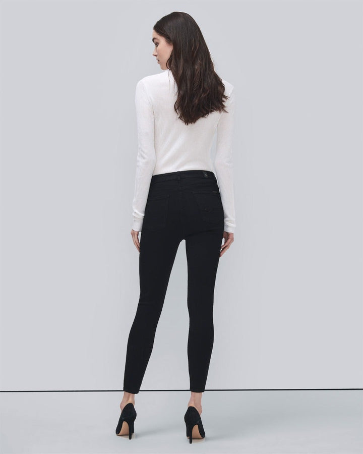 B(air) Aubrey Ankle Jean in Rinsed Black