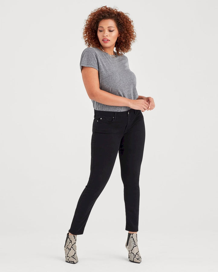B(air) Denim Ankle Skinny in Black