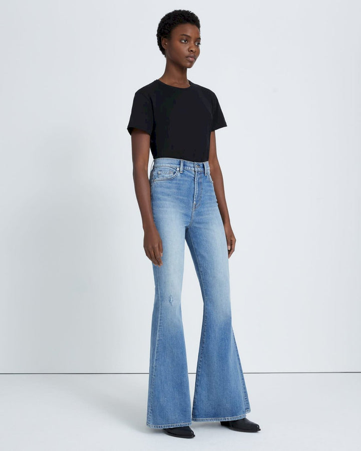 Lotta wide-leg jeans in blue - 7 For All Mankind | Mytheresa